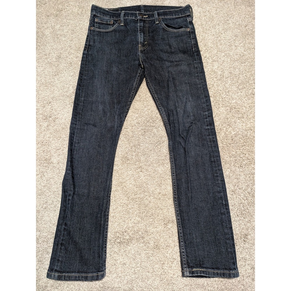Levi's Jeans Men 30x30 Dark Indigo 510 Skinny Fit‎ Denim Dark Wash Modern Casual